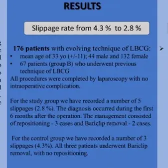 Gastric Clip Surgery - Permanently and safe weight loss